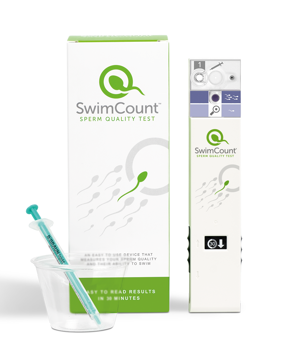 Combo Deal 1: SwimCount™ Sperm Quality Test + SwimCount™ SpermCare Food Supplement