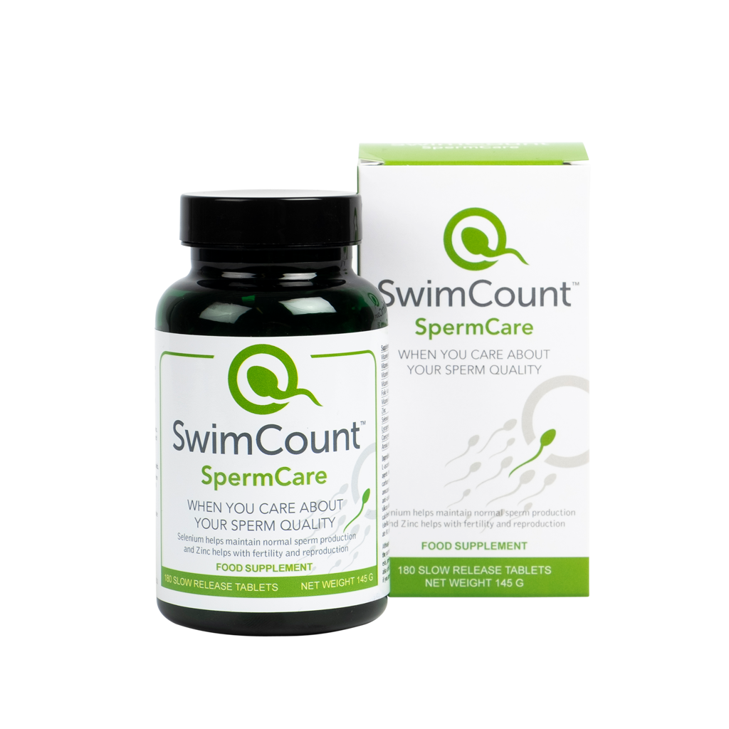 Combo Deal 1: SwimCount™ Sperm Quality Test + SwimCount™ SpermCare Food Supplement